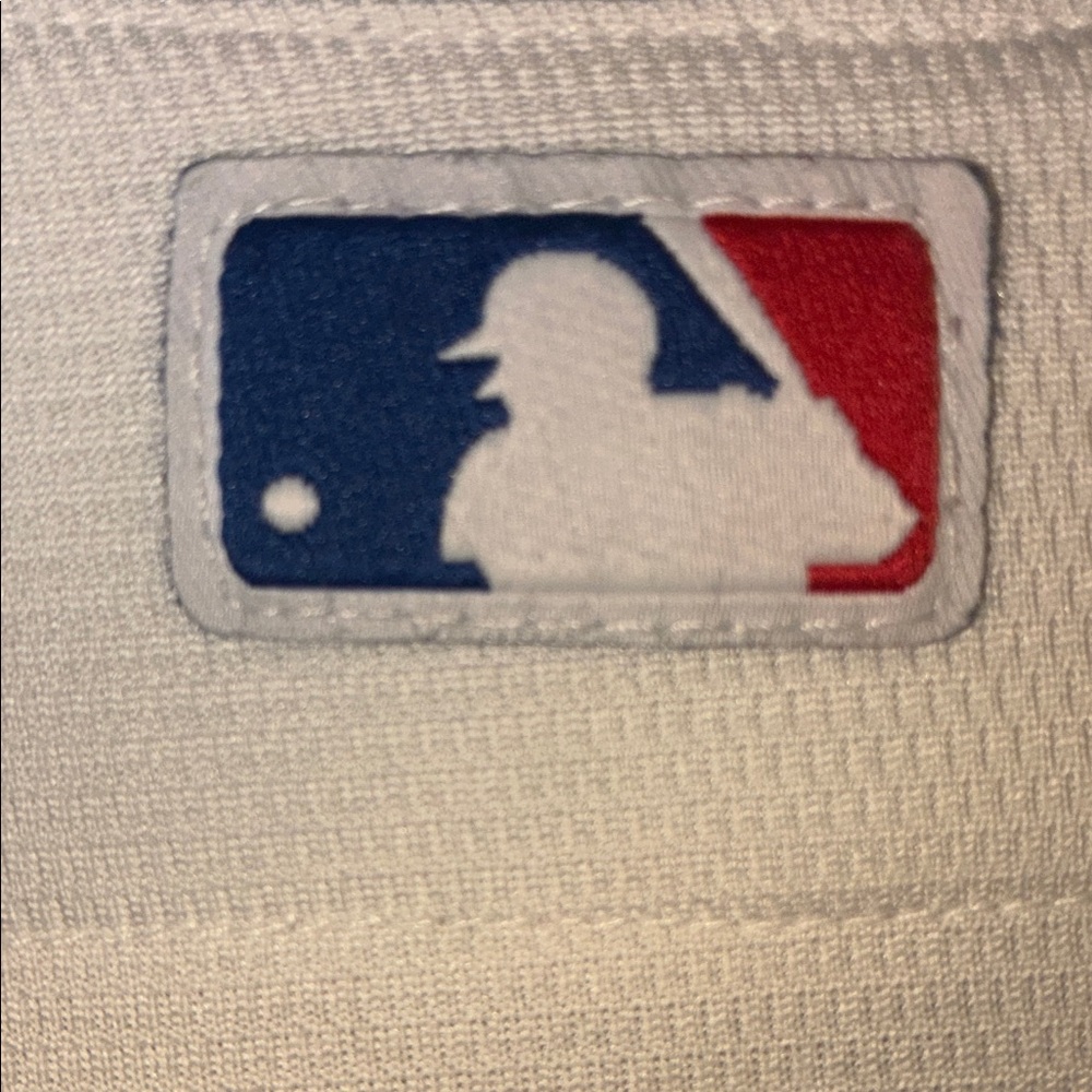 Majestic Los Angeles Dodgers White Button-Front Jersey - Picture 4 of 5